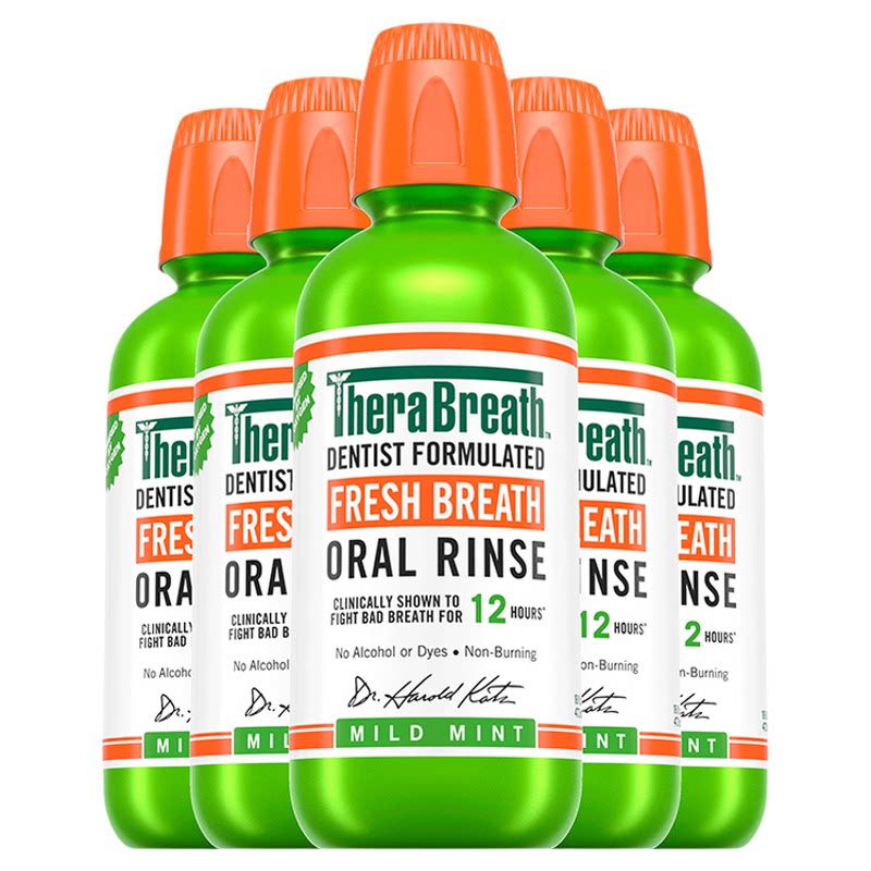 TheraBreath去除口臭薄荷漱口水