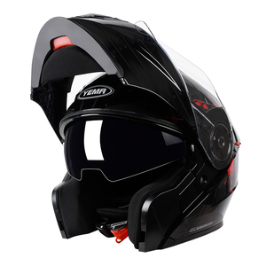 野马摩托车头盔四季通用一盔多用