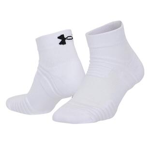UA安德玛运动袜短筒袜女跑步透气男健身毛巾底加厚吸汗训练徒步袜