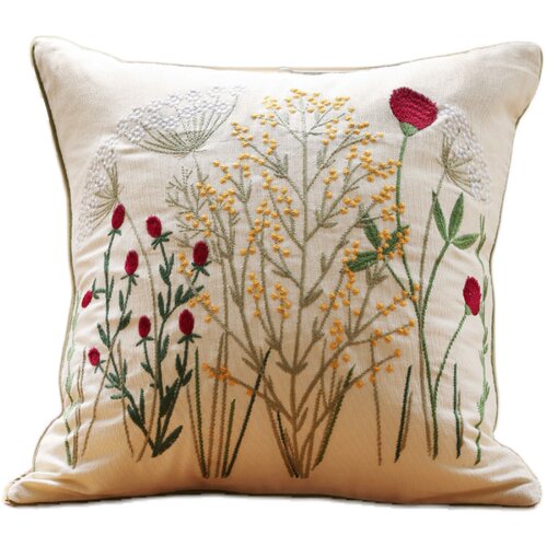 蔓越家 春日花园 全棉碎花抱枕客厅沙发靠枕床头靠垫抱枕套不含芯