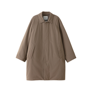 不费力穿搭 零压感轻柔暖95白鸭绒 云朵棉感风衣式羽绒服男士秋冬