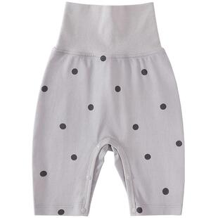 婴儿高腰裤春秋保暖护肚秋裤家居裤睡裤长裤可开裆大pp裤宝宝裤子