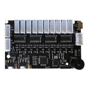 多路RFID读卡器多线圈13.56MHz射频模块10路可读写多张IC卡 Y1010