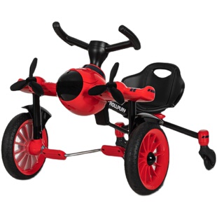 ROLLPLAY如雷儿童漂移飞机车可折叠脚踏三轮车自行车山姆玩具