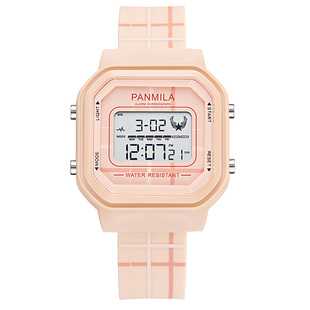 番米拉电子手表女款学生女初高中女生高中生高颜值电子表数字显示