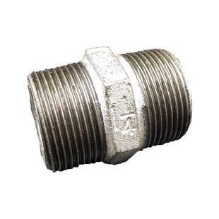 六角对丝镀锌接头直接六角外丝直接内双头丝通用一寸4分6分DN25