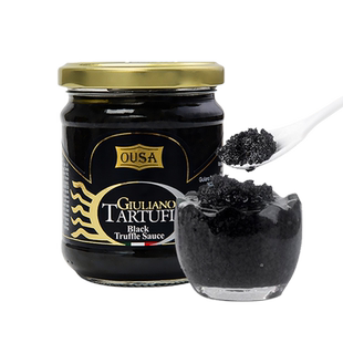【自营】意大利欧萨黑松露酱牛排意面拌面面酱西餐调味黑菌酱商用