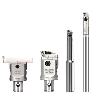 山河乐微调精镗头SDJ小孔径钨钢抗振镗刀杆加工中心cnc可调精镗刀