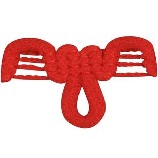 后领扣袢鼻纽扣扣子松紧带弹力绳辅料扣眼衣服圈衣领绳扣毛领配件