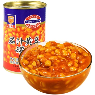 梅林黄豆罐头香焖下饭菜熟食