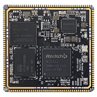 合众恒跃瑞芯微RK3562J核心板四核A53处理器全功能邮票板工业设计