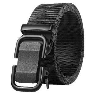 腰带尼龙免打孔帆布腰带皮带男款自动扣学生裤带女式休闲百搭新款