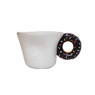 CMYD创意款甜甜圈马克杯子生日礼物高颜值陶瓷情侣对杯新婚伴手礼