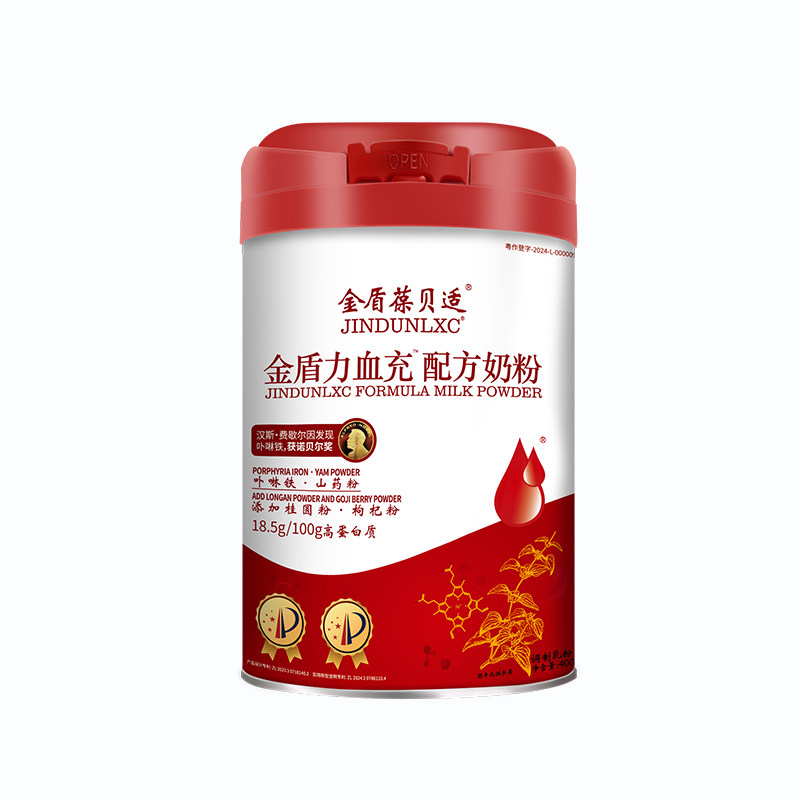 金盾力血充女士儿童高铁高钙奶粉