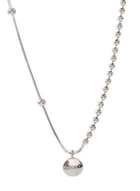 幸运豆豆ins冷淡风气质百搭项链