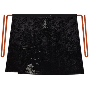 若瑛织造司原创宋制汉服新中式上衣内搭高领衫刺绣丝绒旋裙半身裙