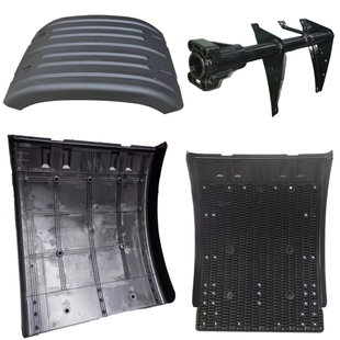 天龙旗舰KXKL挂车后轮挡泥板上盖板驱动轮VL后桥挡泥板支架尾灯