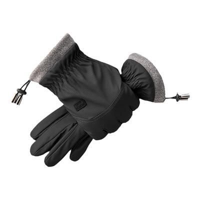 冬季骑行手套男加绒加厚摩托车保暖神器触屏防寒防风御寒棉手套女