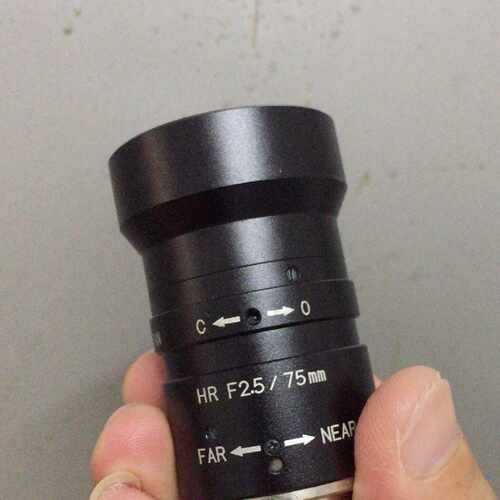 议价KEYENCE基恩士CV-200M摄像头，带F2.5/75mm镜头，二手95新