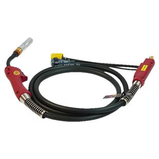 欧式二保焊枪5米350A松下款气保焊枪加长500二保焊把10米二保焊线