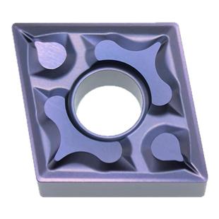 双面桃型三角35度菱形数控粗精车外圆刀片伊斯卡TF槽型双相不锈钢