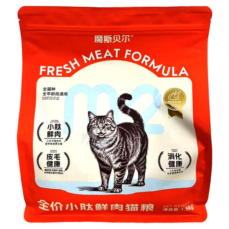 魔斯贝尔全价小肽鲜肉猫粮m2