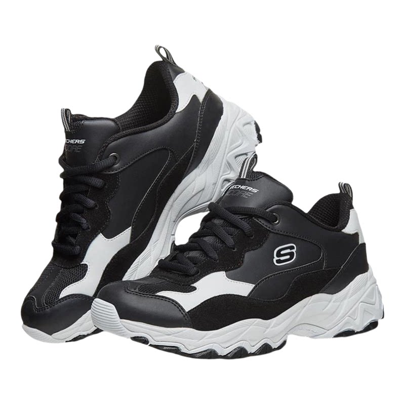 Skechers/斯凯奇正品 女子新品厚底老爹鞋熊猫鞋休闲运动鞋