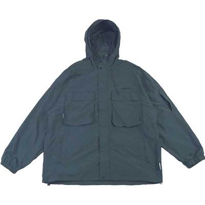 REBIRTH连帽春秋宽松大口袋夹克