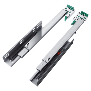 汇泰龙厨房抽屉导轨滑轨五金配件收纳柜门轨道抽屉滑轨