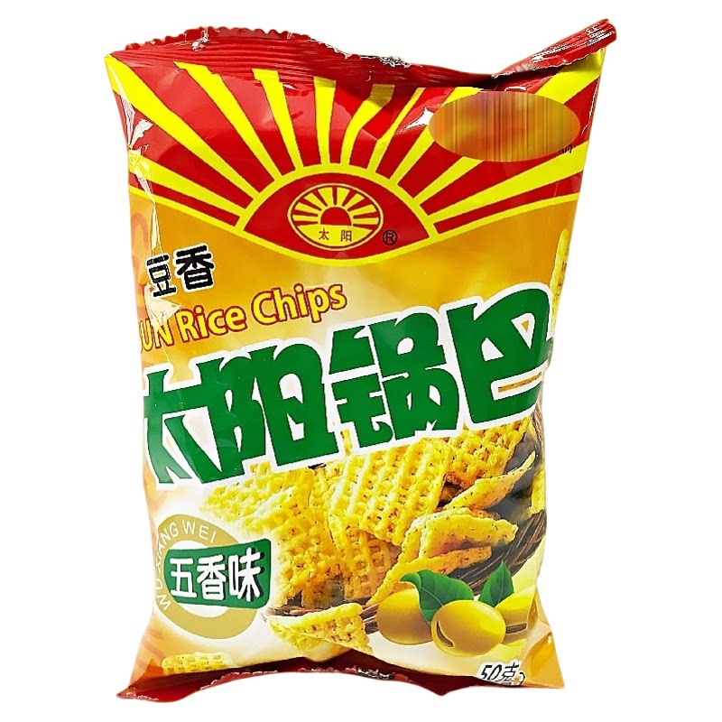 陕西特产太阳锅巴豆香锅巴50g