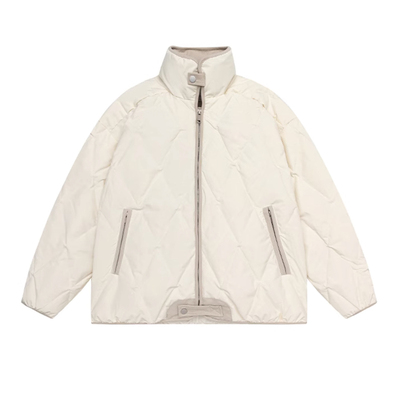 300斤大码女装简约百搭棉衣外套