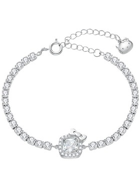 三丽鸥Hellokitty联名小方糖手链女轻奢小众精致生日礼物配饰闺蜜