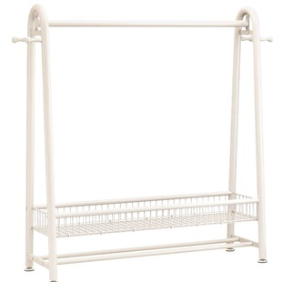 简易衣架卧室家用可移动衣帽架室内落地挂衣架阳台加粗凉晒衣架子