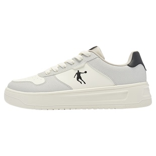 乔丹灰色学生春季男板鞋增高2026新款潮流运动休闲空军一号小白鞋