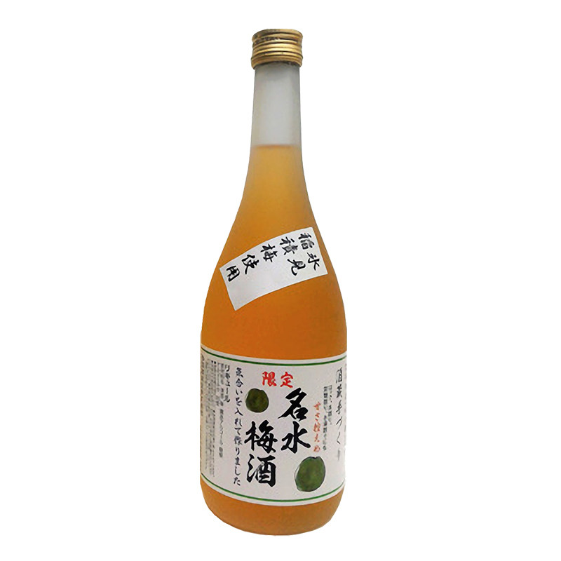 日本进口果酒幻之泷名水梅酒720ml幻之龙梅酒少女果酒发酵微醺酒