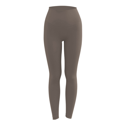 健身女孩高腰提臀健身裤弹力速干