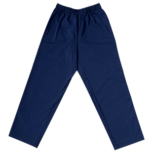 冬季加绒藏蓝直口拼白反光白三道杠校服裤子初高中小学生校服裤子