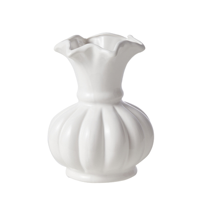 高级感法式小众芬顿陶瓷花瓶摆件客厅插花水养鲜花家居小香风桌面