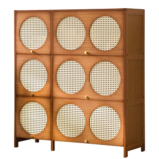 中古风五斗柜卧室床头柜子置物架收纳柜储物柜斗橱客厅靠墙书柜