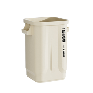 厨房专用大垃圾桶家用大号大容量免弯腰无盖方形商用办公室18L28L