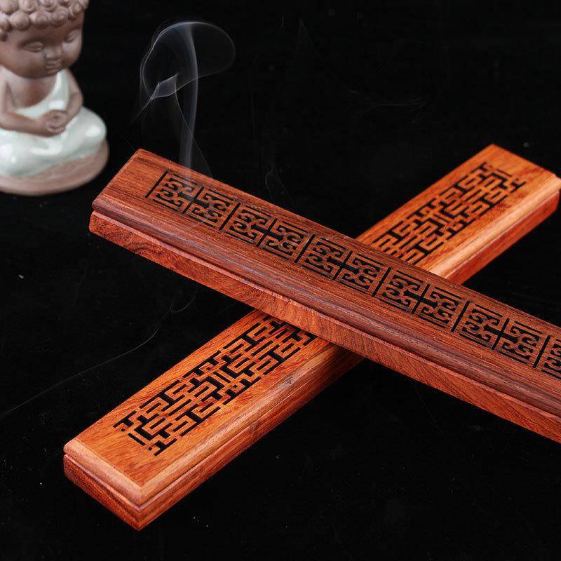 17越南花梨木香盒沉香檀香线香炉香炉卧木质室内薰香炉家用香插