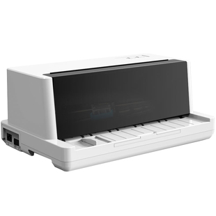 得力针式打印机600K发专用支票发票三联纸打印送货单销售出库单入库单超高速小型605K全自动平推式票据打印机