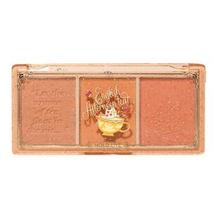 日杂风holdlive腮红三色组合盘修容高光一体盘多色干枯玫瑰晒红女