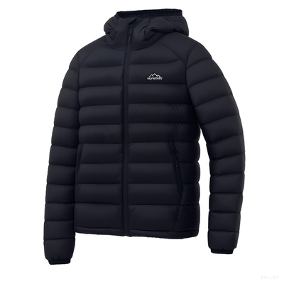 巨好看排骨羽绒服女轻薄短款白鸭绒宽松情侣韩版连帽秋冬新款外套