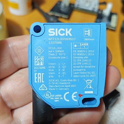 溢价-Sick 传感器  WTT12L-B2563S17。