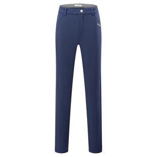 送腰带 秋冬高尔夫球服装 加绒女士长裤防水保暖中腰修身运动裤子