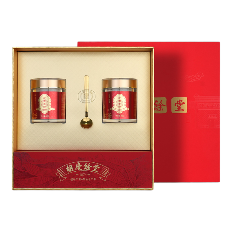 胡庆余堂花旗参粉100克礼盒