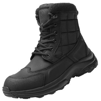 强人3515作战靴男款冬季保暖加绒靴子高帮户外徒步登山鞋男战术靴