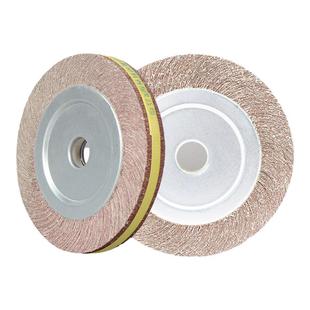 千叶轮抛光轮100/150/200/250/300砂布抛光轮不锈钢打磨片千页轮