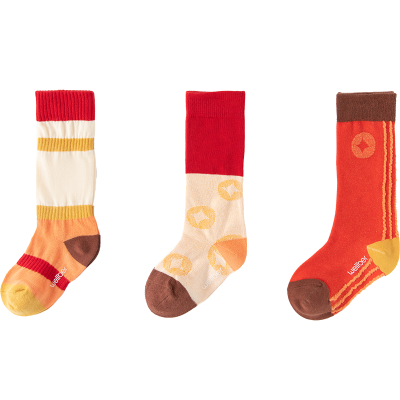 威尔贝鲁儿童袜子秋冬季